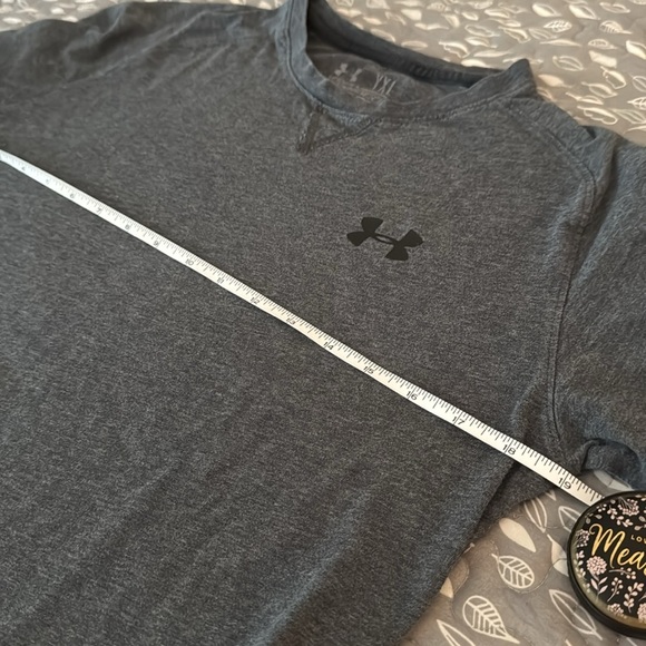 UNDER ARMOUR Charged Cotton heatgear long-sleeve shirt, Youth XL - Picture 4 of 9